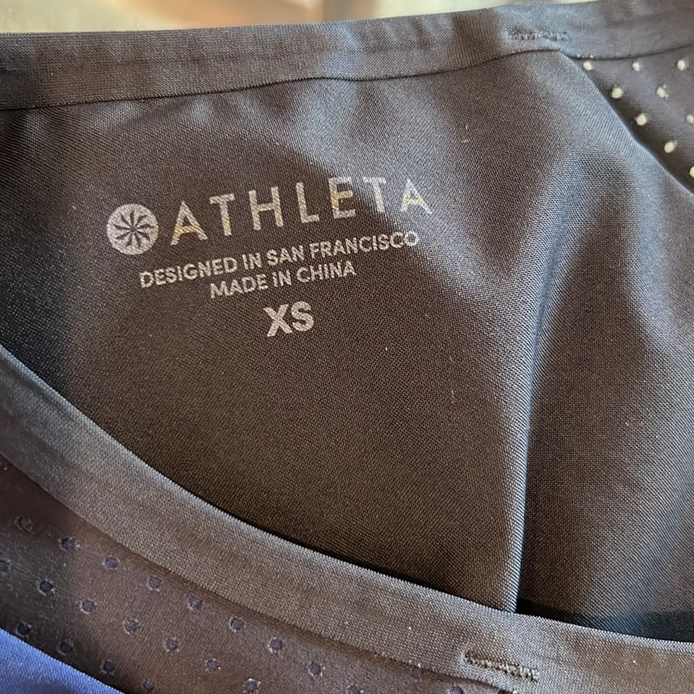 Athleta High Neck Racer Back Sports Bra - Picture 4 of 6